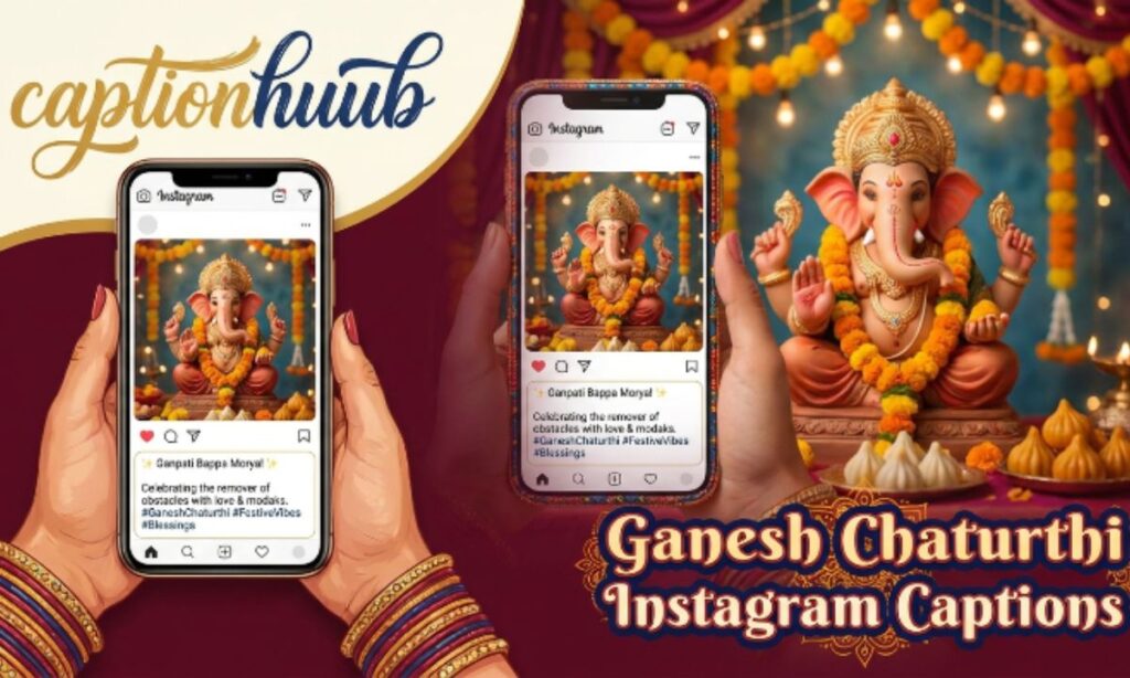 Ganesh Chaturthi Instagram Captions