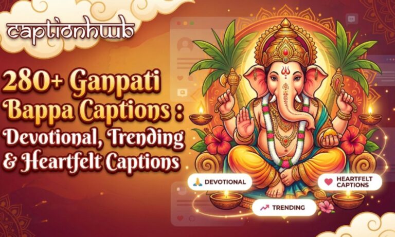 Ganpati Bappa Captions