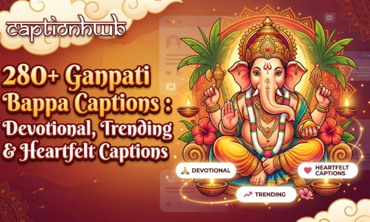 Ganpati Bappa Captions