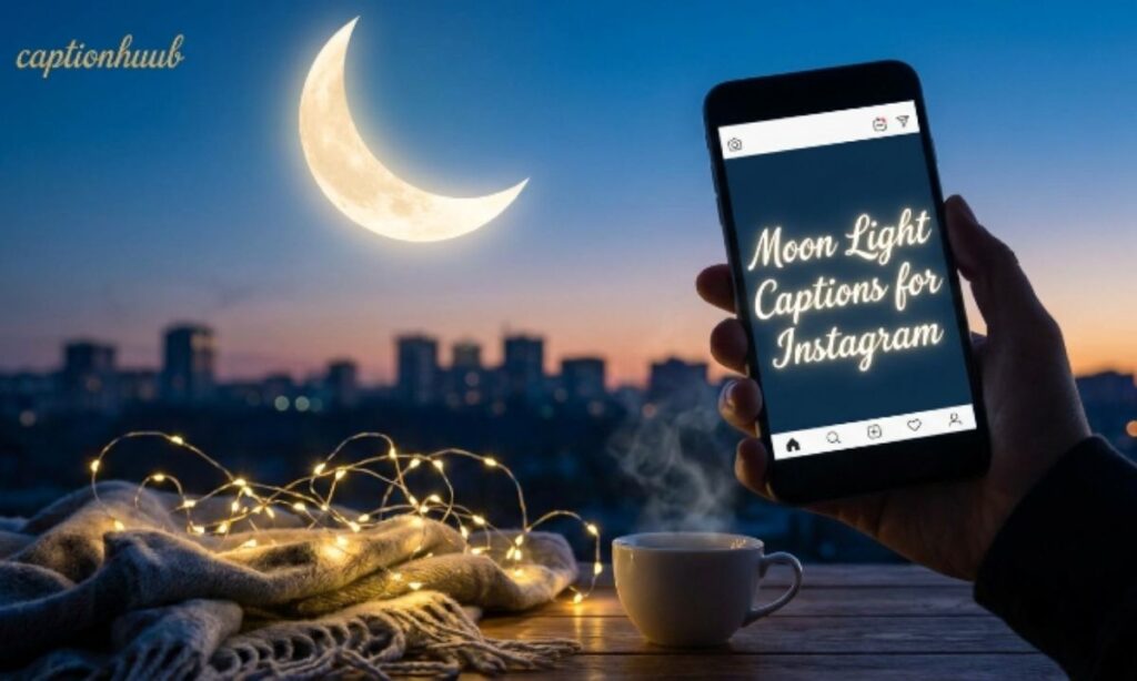 Moon Light Captions for Instagram