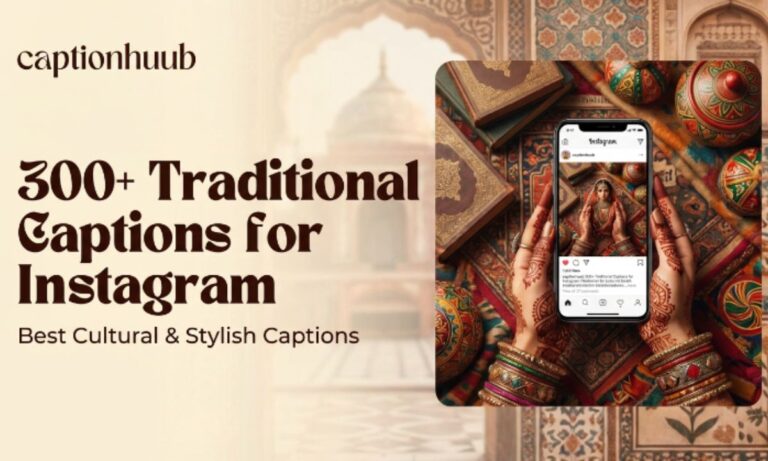 Traditional Captions for Instagram