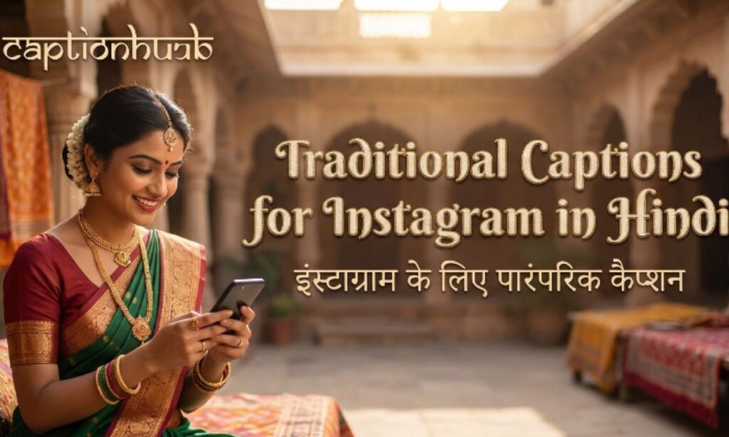 Traditional Captions for Instagram in Hindi