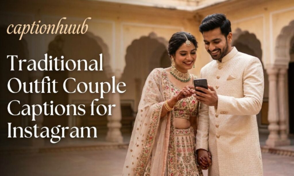 Traditional Outfit Couple Captions for Instagram