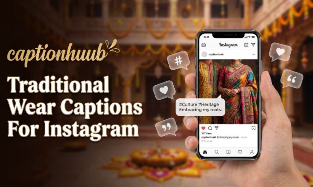 Traditional Wear Captions For Instagram