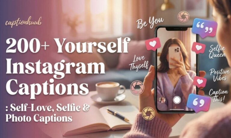 Yourself Instagram Caption