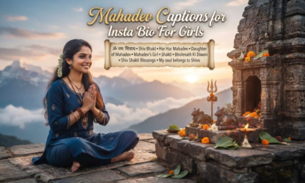 mahadev insta bio for girl