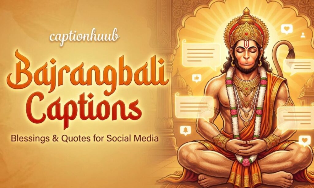 Bajrangbali Captions