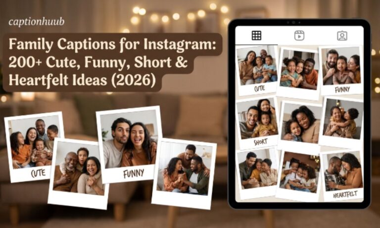 Family Captions for Instagram