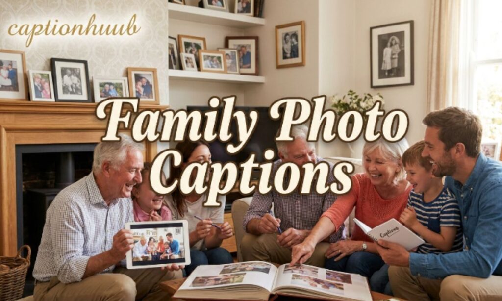 Family Photo Captions