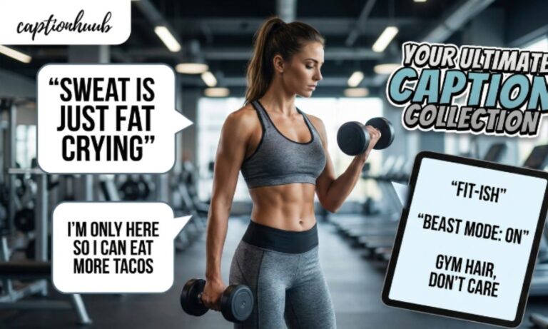 Gym Captions