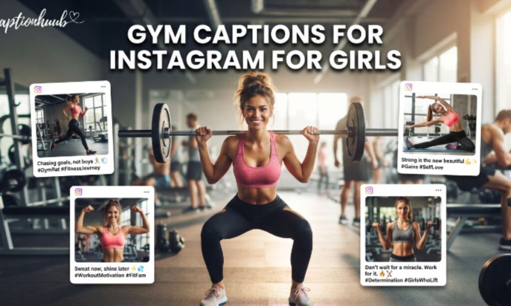 Gym Captions for Instagram for Girls