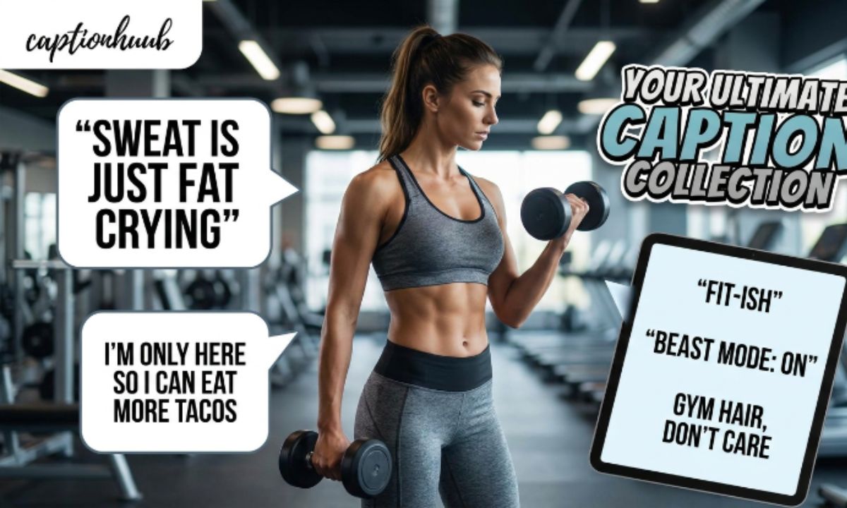 Gym Captions