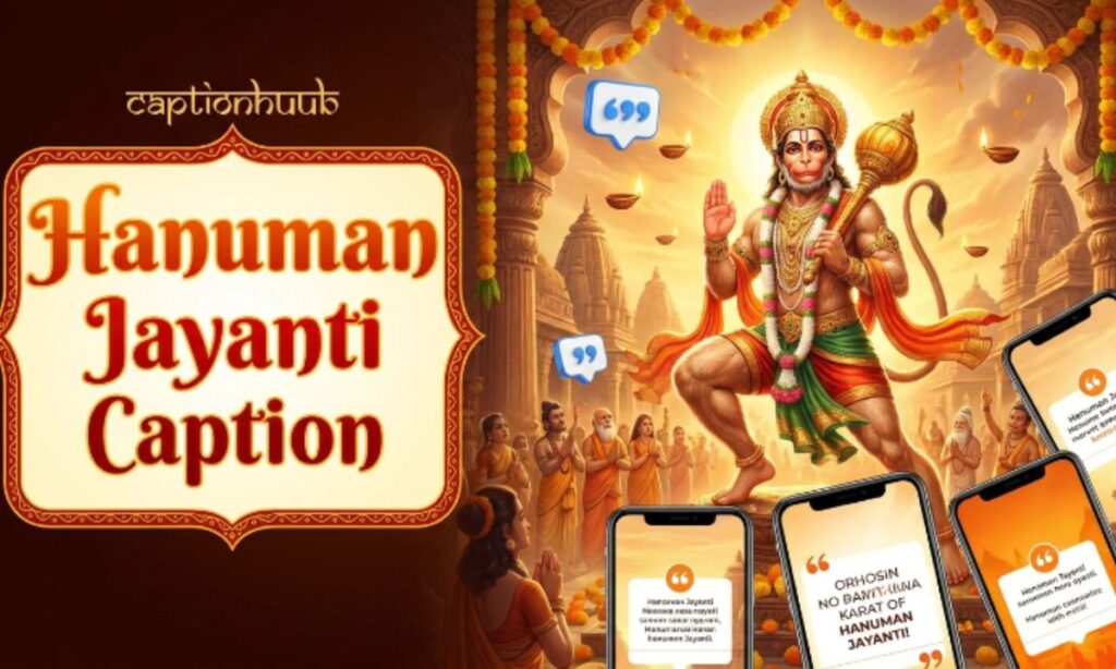 Hanuman Jayanti Caption