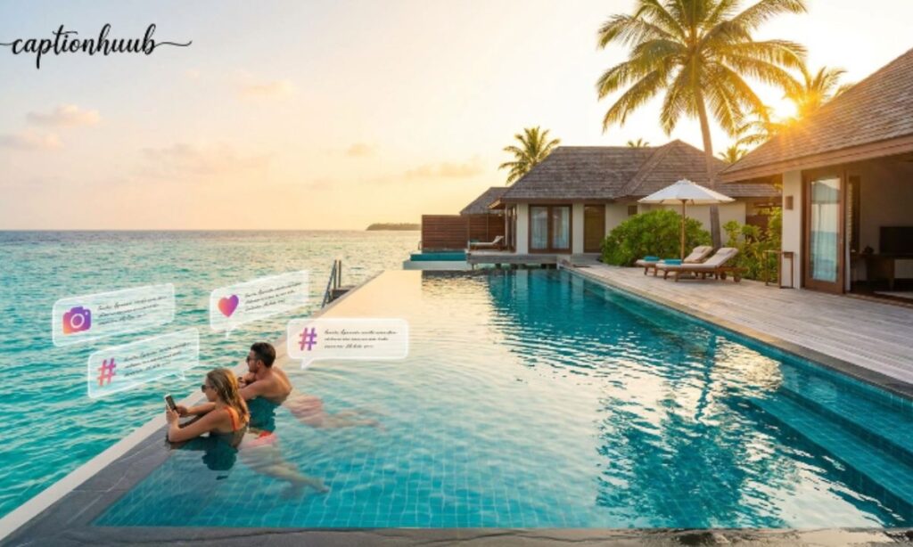 Luxury Resort Captions