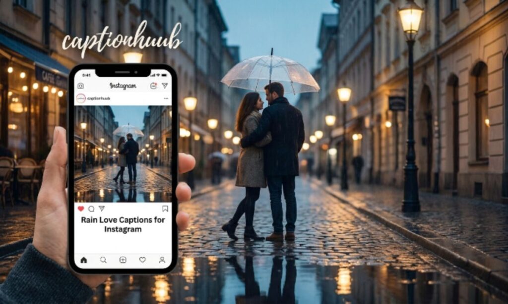 Rain Love Captions for Instagram