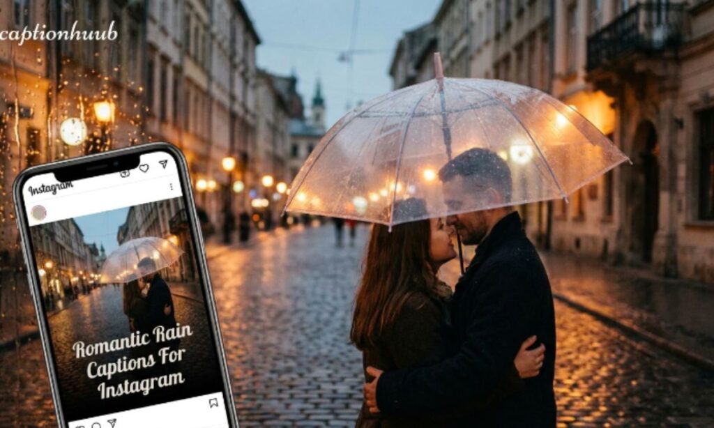 Romantic Rain Captions For Instagram