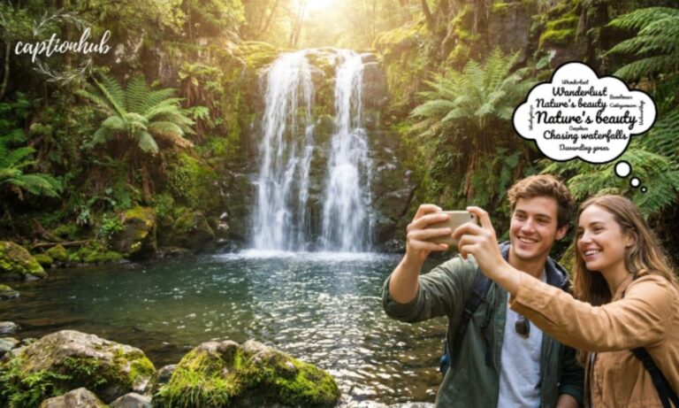Waterfall Captions