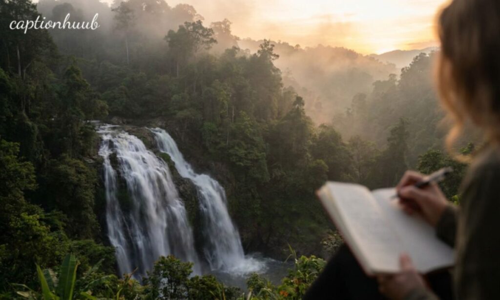 Waterfall Captions In English